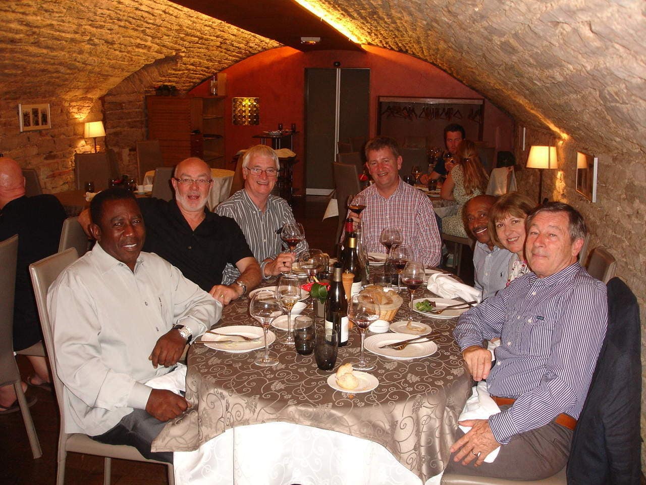 TDV 2014 - Dinner at Restaurant Caveau des Arches in Beaune