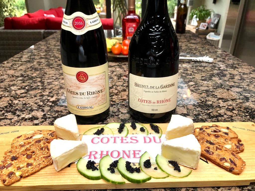 Guigal versus Brunel de la Gardine Côtes du Rhône