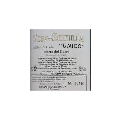 Vega Sicilia, Unico Reserva Especial, Ribera del Duero DO