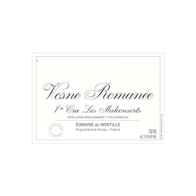 Domaine de Montille, Vosne-Romanee Premier Cru, Aux Malconsorts