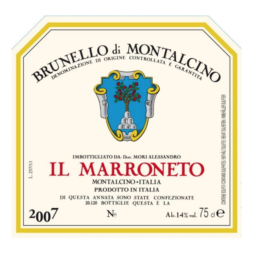 Marroneto, Brunello di Montalcino