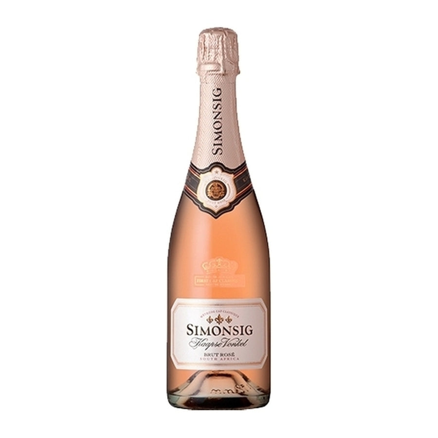Simonsig, Kaapse Vonkel Brut Rose, Stellenbosch