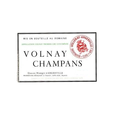Domaine Marquis d'Angerville, Volnay Premier Cru, Champans