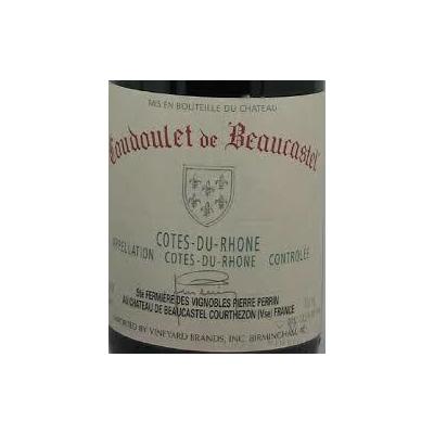 Coudoulet de Beaucastel Rouge, Cotes du Rhone