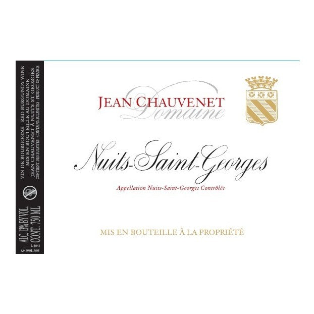 Jean Chauvenet, Nuits-Saint-Georges, Rouge
