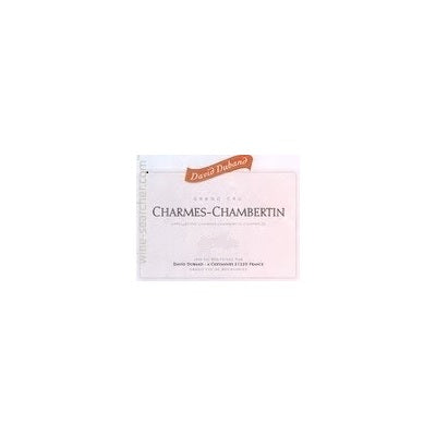 David Duband, Charmes-Chambertin Grand Cru