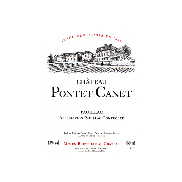 Chateau Pontet-Canet 5eme Cru Classe, Pauillac
