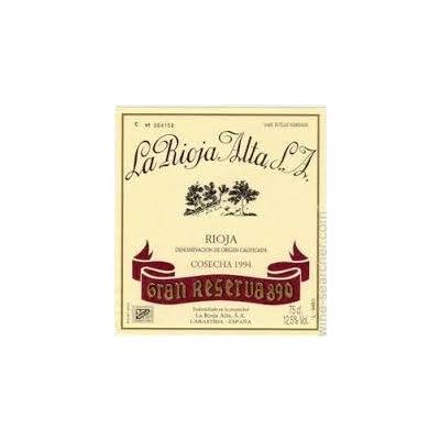La Rioja Alta, Gran Reserva 890 Seleccion Especial, Rioja