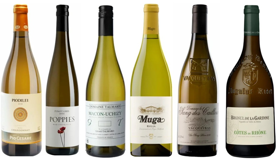10 TEN WHITE WINES FOR CHRISTMAS