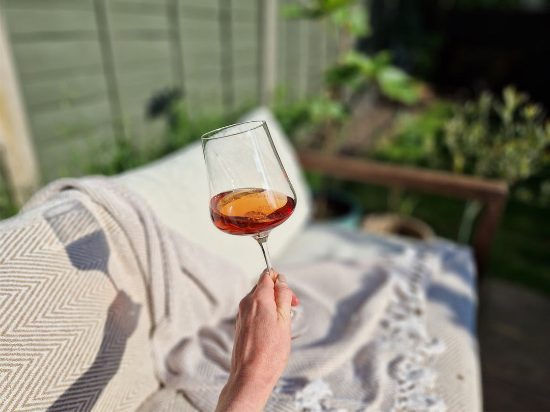 why rose is summer in a glass