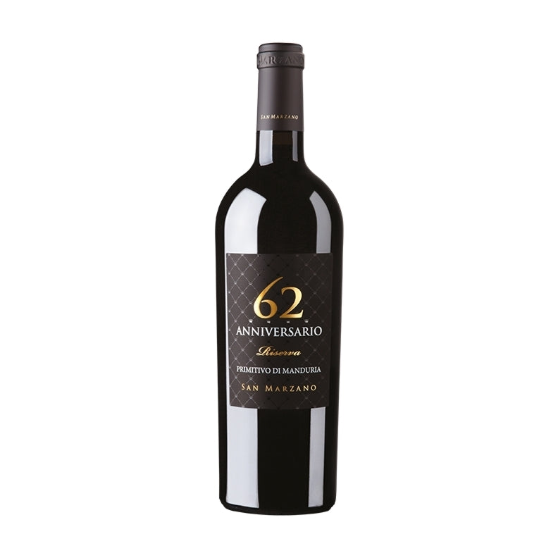San Marzano, Anniversario 62 Riserva, Primitivo di Manduria