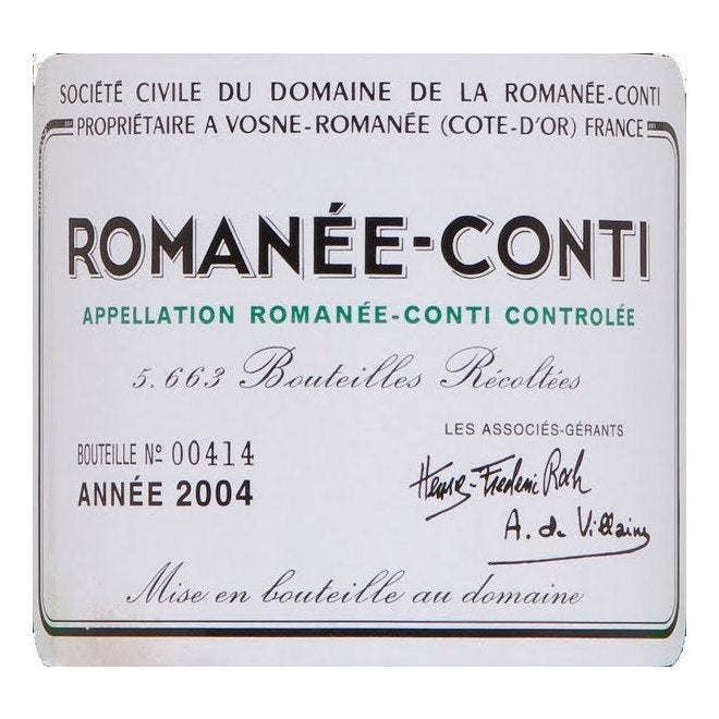 Domaine de la Romanee-Conti, Corton Grand Cru, Prince Florent de Merode