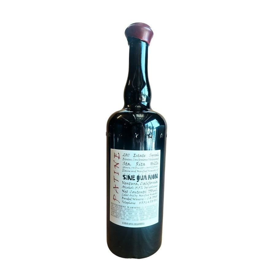 Sine Qua Non, Patine Syrah, Sta. Rita Hills