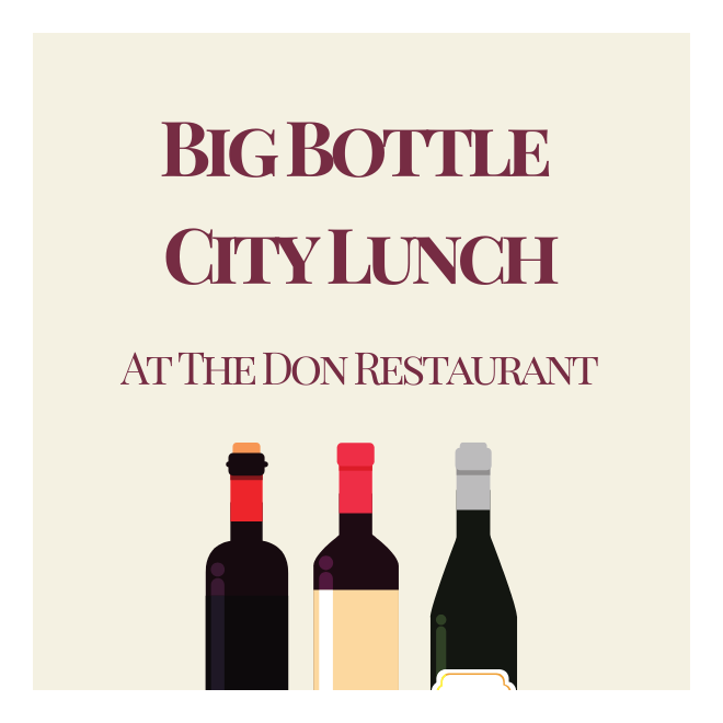 Big Bottle City Lunch - Friday 8th May 2026