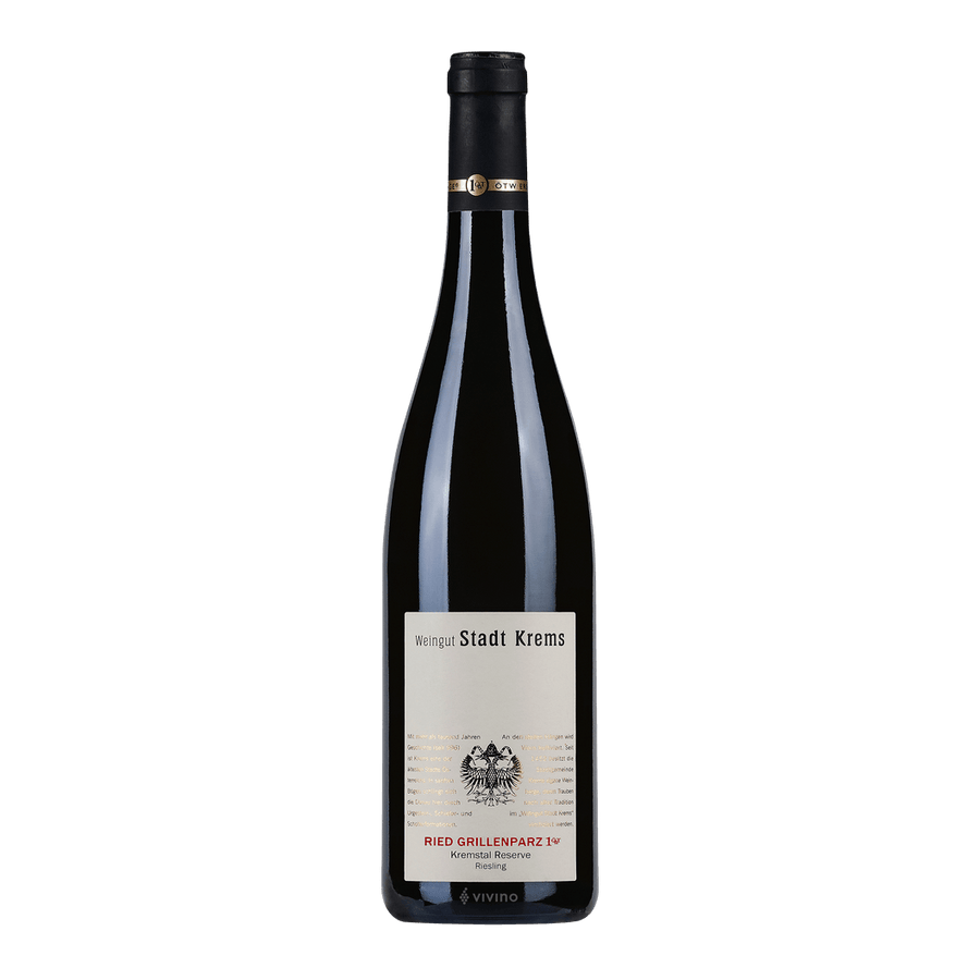Stadt Krems, Grillenparz Riesling Reserve Erste Lage, Kremstal Reserve