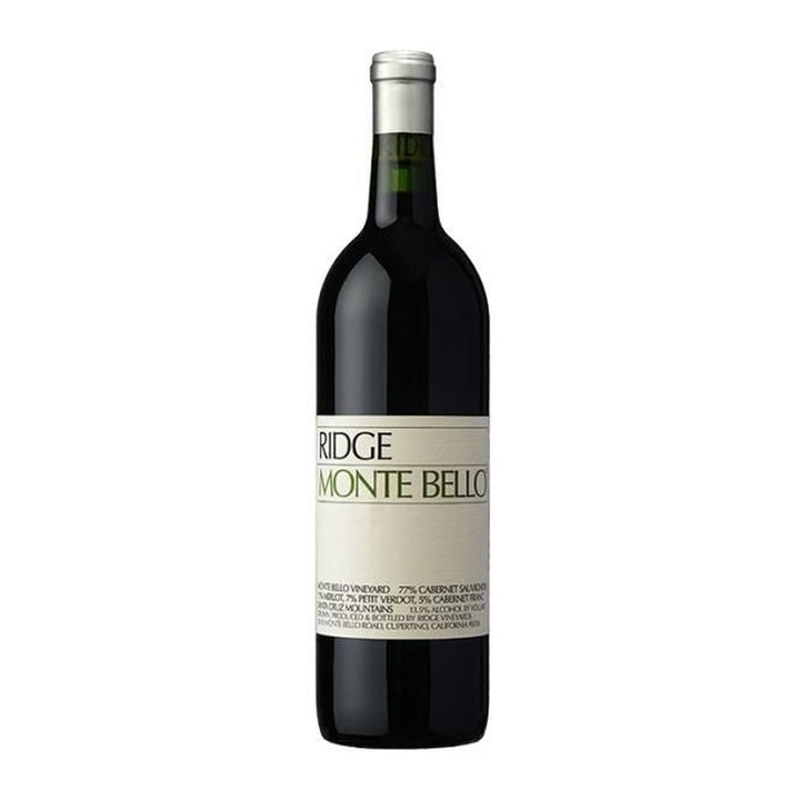 Ridge, California Cabernet Sauvignon Monte Bello, Santa Cruz Mountains